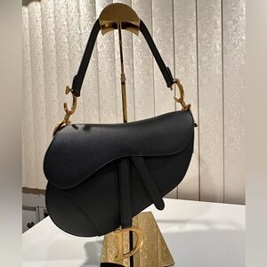Christian Dior Saddle Bag & Strap